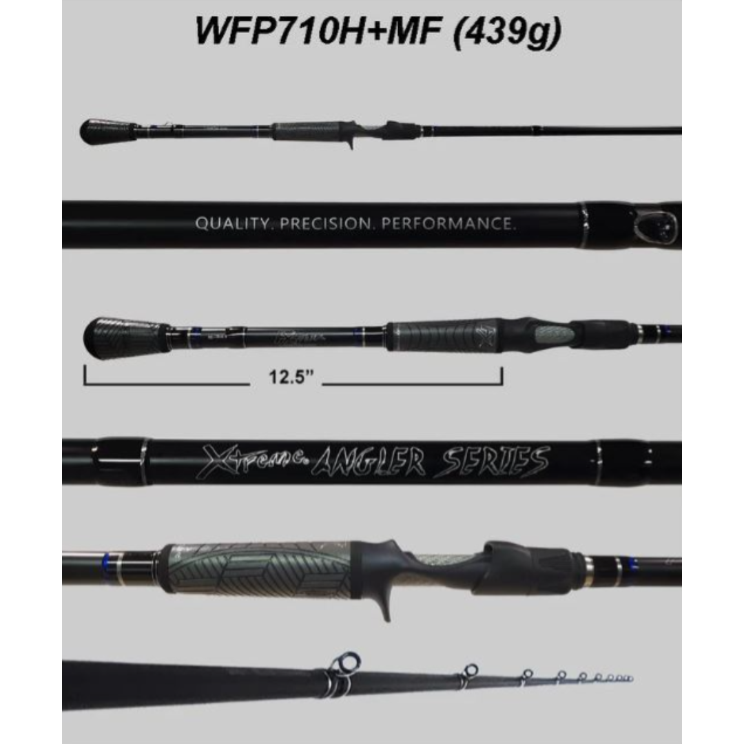 WFP710H+MF 7'10" HEAVY-PLUS MOD-FAST (FLIPPING) ROD
