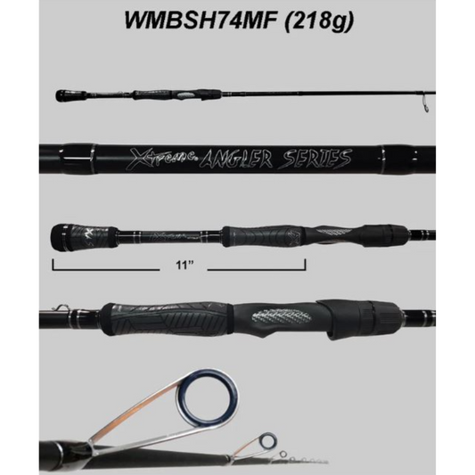 WMBSH74MF 7'4" MEDIUM FAST SPINNING ROD