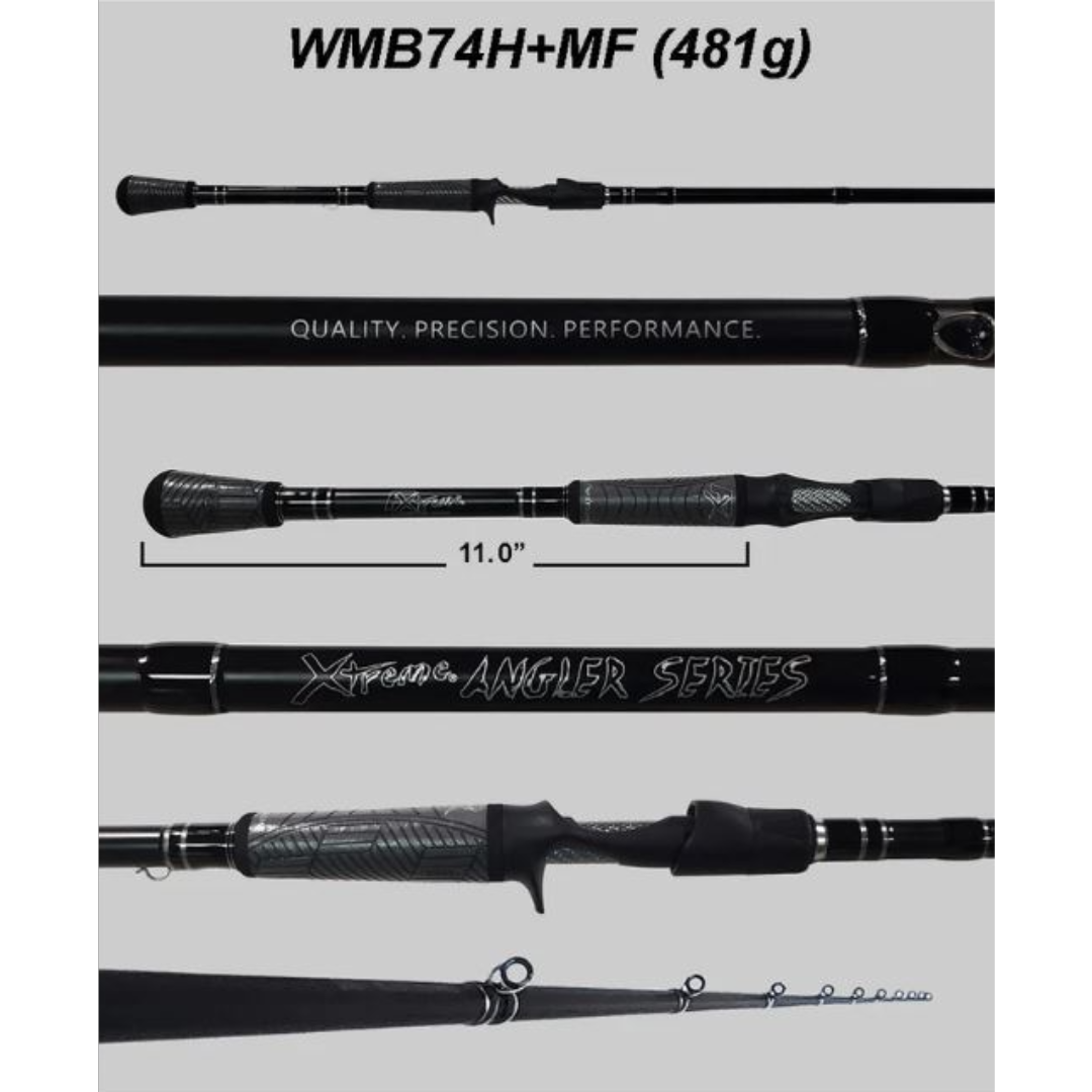 WMB74H+MF 7'4" HEAVY-PLUS MOD-FAST ROD