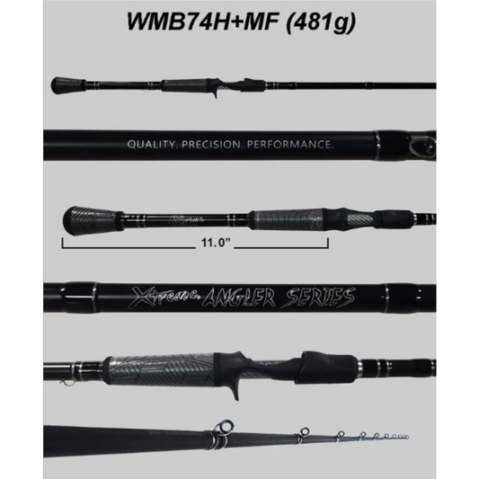 WMB74H+MF 7'4" HEAVY-PLUS MOD-FAST ROD
