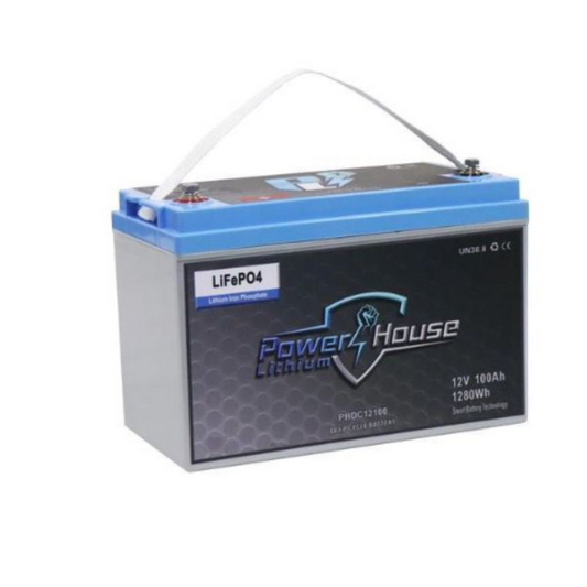 Power House Lithium 12V 100AH Deep Cycle Lithium Battery