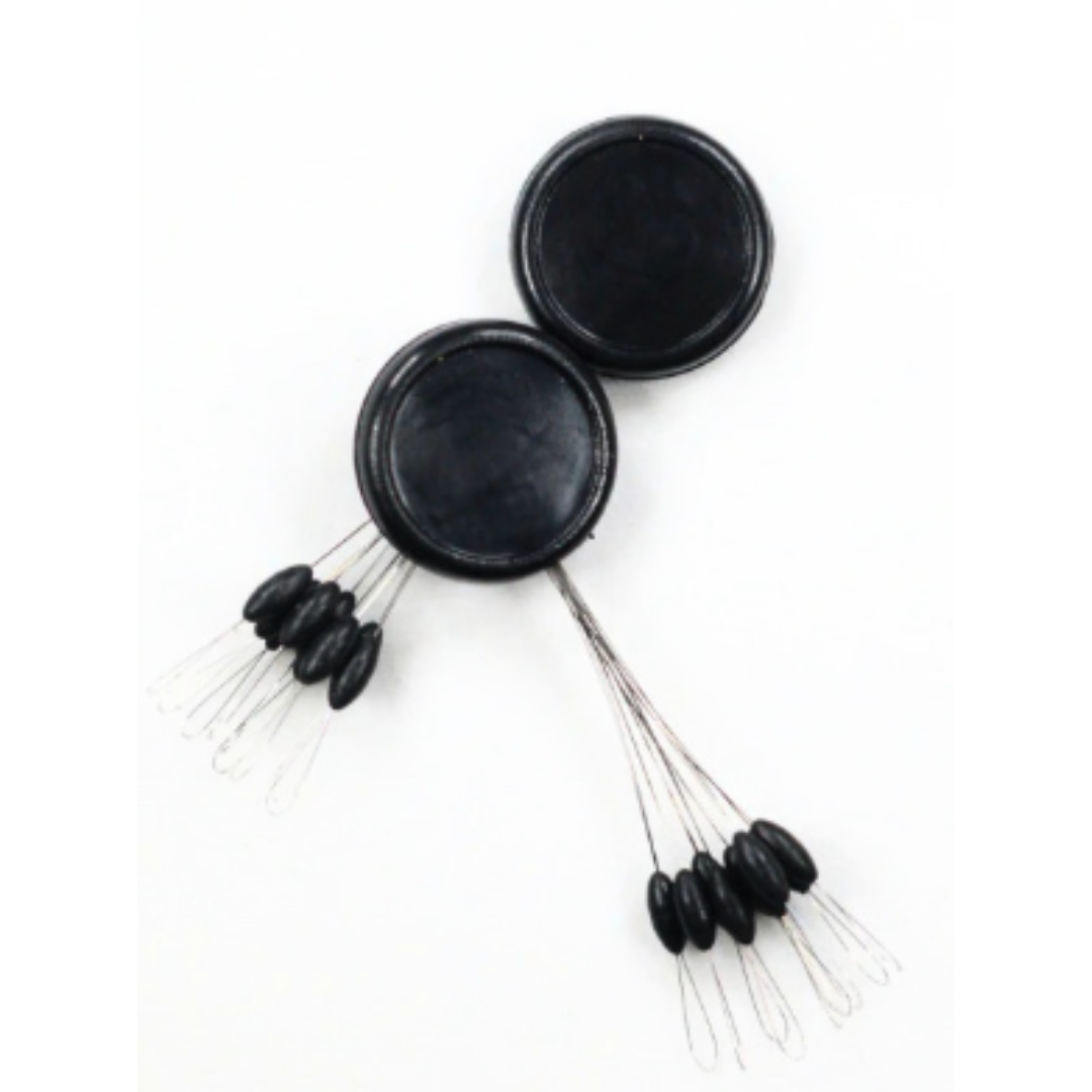 2PK Black Rubber Stoppers (Tuff Tungsten)